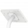 Fixed VESA Floor Stand - Samsung Galaxy Tab A 10.1 (2019 version) - White [Tablet Back Isometric View]
