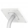 Fixed VESA Floor Stand - Microsoft Surface Go - White [Tablet Back Isometric View]