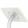Fixed VESA Floor Stand - Microsoft Surface 3 - White [Tablet Back Isometric View]