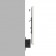 Tilting VESA Wall Mount - 12.9-inch iPad Pro - White [Side Assembly View]