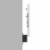 Tilting VESA Wall Mount - 12.9-inch iPad Pro 3rd Gen - White [Side Assembly View]