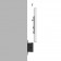 Tilting VESA Wall Mount - iPad 11-inch iPad Pro - White [Side Assembly View]