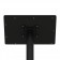 Fixed VESA Floor Stand - 12.9-inch iPad Pro - Black [Tablet Back View]