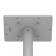 Fixed VESA Floor Stand - iPad Mini 1, 2 & 3 - Light Grey [Tablet Back View]