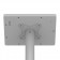 Fixed VESA Floor Stand - iPad 2, 3 & 4 - Light Grey [Tablet Back View]