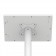 Fixed VESA Floor Stand - 12.9-inch iPad Pro - White [Tablet Back View]