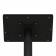 Fixed VESA Floor Stand - 10.5-inch iPad Pro - Black [Tablet Back View]