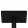 Fixed VESA Floor Stand - Samsung Galaxy Tab 4 7.0 - Black [Tablet Back View]