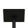 Fixed VESA Floor Stand - iPad 2, 3 & 4 - Black [Tablet Back View]