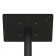 Fixed VESA Floor Stand - 10.2-inch iPad 7th Gen - Black [Tablet Back View]