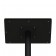 Fixed VESA Floor Stand - Microsoft Surface Pro 4 - Black [Tablet Back View]