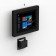 Tilting VESA Wall Mount - Microsoft Surface Go  - Black [Slide to Assemble]