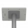 Fixed VESA Floor Stand - iPad Mini 1, 2 & 3 - Light Grey[Tablet Back View]