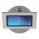 Fixed VESA Floor Stand - Samsung Galaxy Tab E 9.6 - Light Grey [Tablet View]