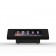 Fixed Tilted 15° Desk / Surface Mount - iPad Mini 1, 2, & 3 - Black [Front View]