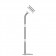 Fixed VESA Floor Stand - Microsoft Surface Pro 9 - Light Grey [Full Assembly Side View]
