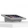 Fixed Tilted 15° Desk / Surface Mount - iPad Mini 1, 2, & 3 - Light Grey [Front Isometric View]