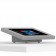 Fixed Tilted 15° Desk / Surface Mount - Microsoft Surface Go & Go 2 - Light Grey [Front Isometric View]
