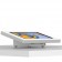 Fixed Tilted 15° Desk / Surface Mount - Samsung Galaxy Tab A 10.5 - White [Front Isometric View]