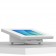 Fixed Tilted 15° Desk / Surface Mount - Samsung Galaxy Tab A 8.0 (2015 version) - White [Front Isometric View]