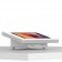 Fixed Tilted 15° Desk / Surface Mount - Samsung Galaxy Tab A 8.0 (2017 version) - White [Front Isometric View]