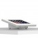 Fixed Tilted 15° Desk / Surface Mount - iPad 2, 3 & 4 - White [Front Isometric View]
