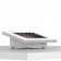 Fixed Tilted 15° Desk / Surface Mount - iPad Mini 4 - White [Front Isometric View]