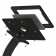 Fixed VESA Floor Stand - iPad Mini 1, 2 & 3 - Black [Tablet Assembly Isometric View]