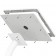 Fixed VESA Floor Stand - 12.9-inch iPad Pro 3rd Gen - White [Tablet Assembly Isometric View]