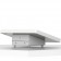 Fixed Tilted 15° Desk / Surface Mount - Microsoft Surface Go & Go 2 - White [Back Isometric View]