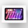 Fixed Tilted 15° Wall Mount - iPad Mini (6th Gen) - White [Front View]