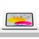 Adjustable Tilt Surface Mount - 10.9-inch iPad 10th Gen - White [Front View]
