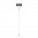 Fixed VESA Floor Stand - iPad Mini (6th Gen) - White [Full Front View]