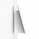 Fixed Tilted 15° Wall Mount - iPad Mini (6th Gen) - White [Side View]