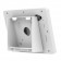 Fixed Tilted 15° Wall Mount - iPad Mini (6th Gen) - White [Back Isometric View]