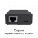 48V VidaCharger 802.3bt PoE to USB-C Power Adapter - Output