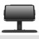 Portable 360 Rotating & Tilting OpenVESA Lenovo Tab P11 Gen 2 Stand [Front Ortho View] - Black