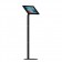 Fixed VESA Floor Stand - 12.9-inch iPad Pro - Black [Full Front Isometric View]