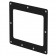 VidaMount On-Wall Tablet Mount - Samsung Galaxy Tab 4 10.1 - Black [Cover rear view]