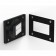 iPod Touch, Mounted onto EU / International Gangbox - VidaMount On-Wall Enclosure Mount - Black [Landscape, Assembly View]