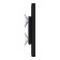 Removable Fixed Glass Mount - 11-inch iPad Pro - Black [Side View]
