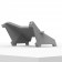 Flippable Desk Stand - VESA 100 Compatible - Light Grey