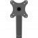 Fixed VESA Floor Stand - VESA Mount Front - Black