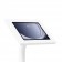 Fixed VESA Floor Stand - Samsung Galaxy Tab A9+ 10.9 (11") - White [Tablet Front Isometric View]