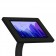 Fixed VESA Floor Stand - Samsung Galaxy Tab A7 10.4 - Black [Tablet Front Isometric View]