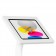 Fixed VESA Floor Stand - 10.9-inch iPad 10th Gen - White [Tablet Front Isometric View]