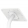 Fixed VESA Floor Stand - Samsung Galaxy Tab A7 10.4 - White [Tablet Back Isometric View]