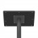 Fixed VESA Floor Stand - Samsung Galaxy Tab A9+ 10.9 (11") - Black [Tablet Back View]