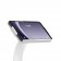 Open Fixed VESA Floor Stand - Samsung Galaxy Tab A9 8.7 - White [Tablet Front Isometric View]
