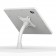 Flexible Desk/Wall Surface Mount - 12.9-inch iPad Pro 3rd Gen - White [Back Isometric View]